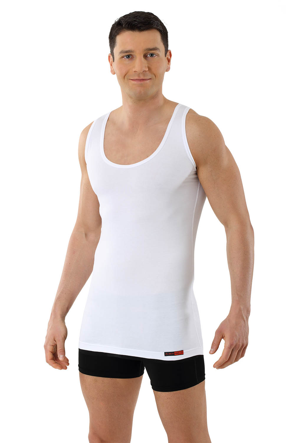 Albert Kreuz Men S Business Tank Top Hamburg Deep Round Neck