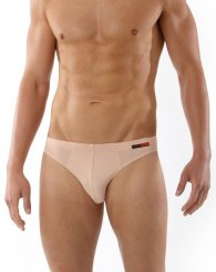 ALBERT KREUZ Men's Laser Cut Invisible Seamless Boxer Briefs Stretch Cotton  - Close Fitting no Underwear Lines Thanks to raw Seam finitions Nude Beige  S at  Men's Clothing store