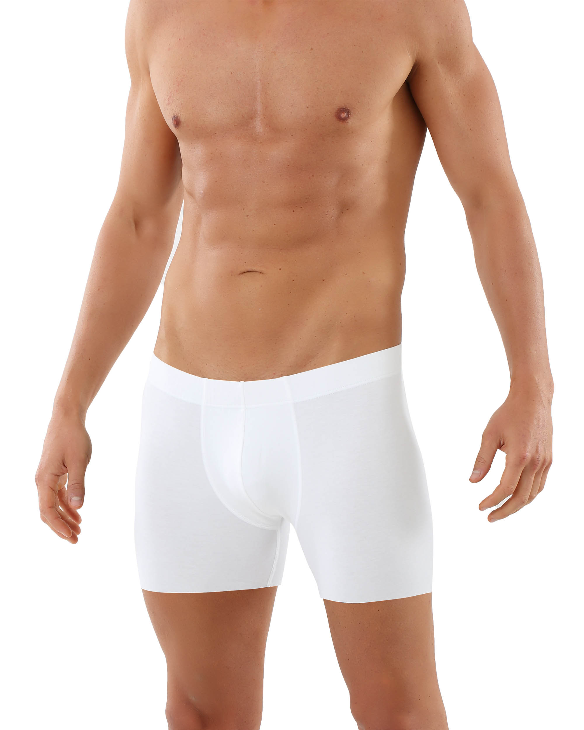 Plus Size Large Loose Male Cotton Underwear Boxers men High Waist