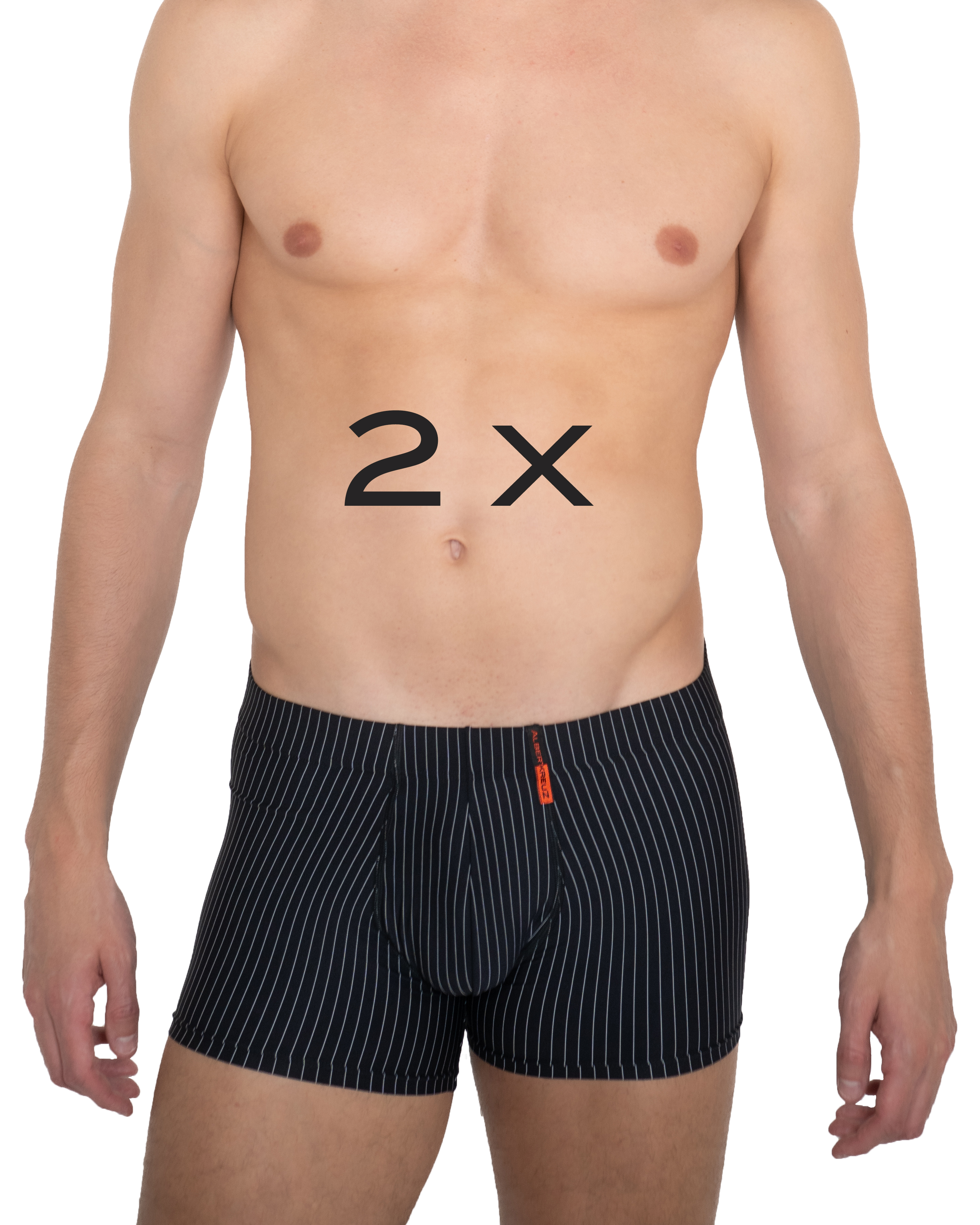 Men's Fresh Microfiber Long-Leg Boxer Brief - 3 pack 